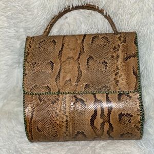Genuine leather handmade bag